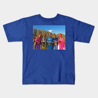 Ladies of Urubamba. Peru Kids T-Shirt